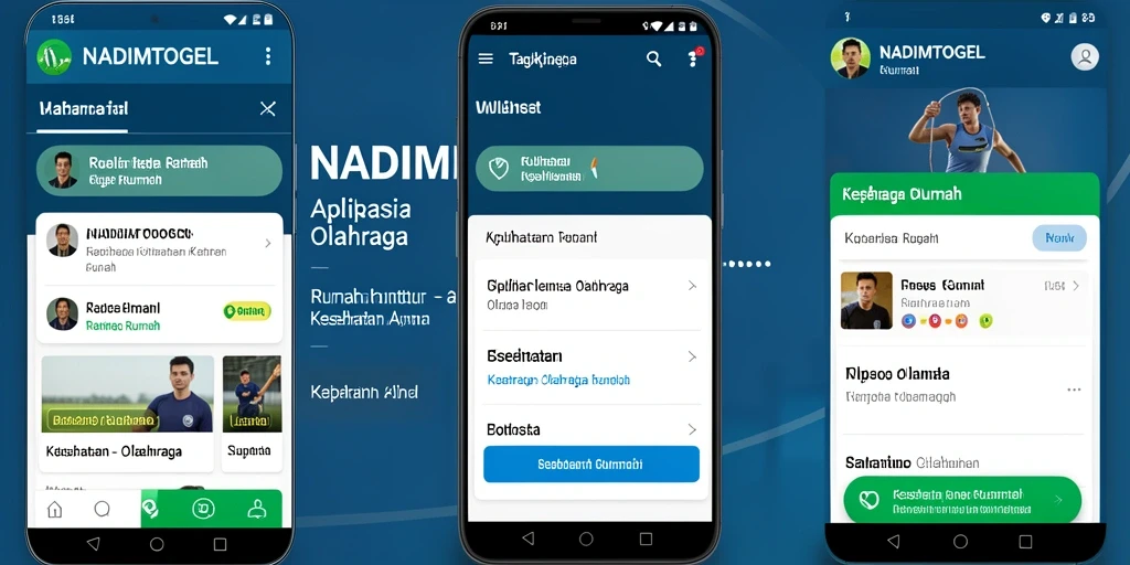 Antarmuka aplikasi NADIMTOGEL yang intuitif dan mudah digunakan.