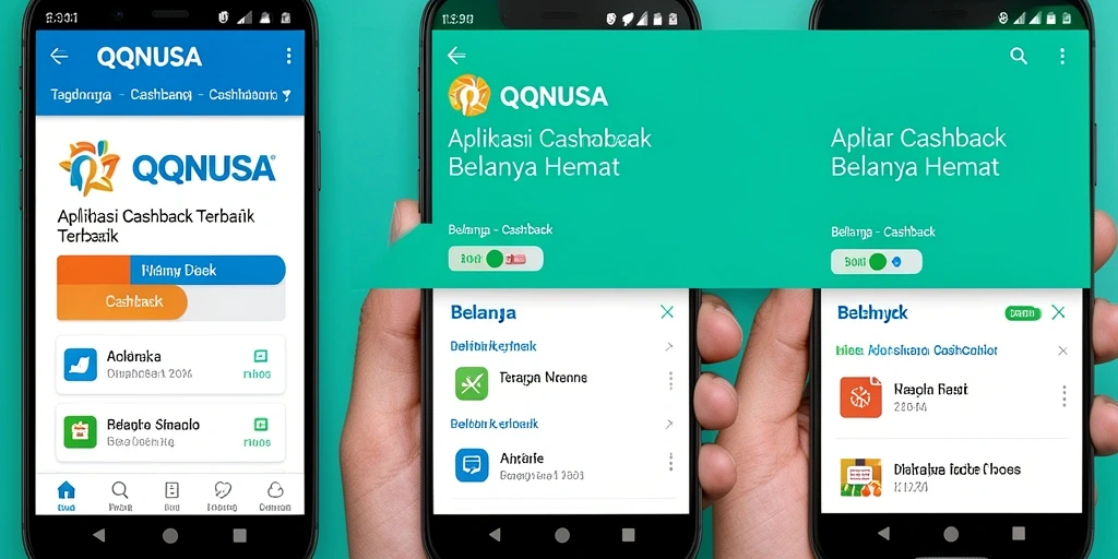 Tampilan antarmuka QQNUSA yang menarik dan mudah digunakan.