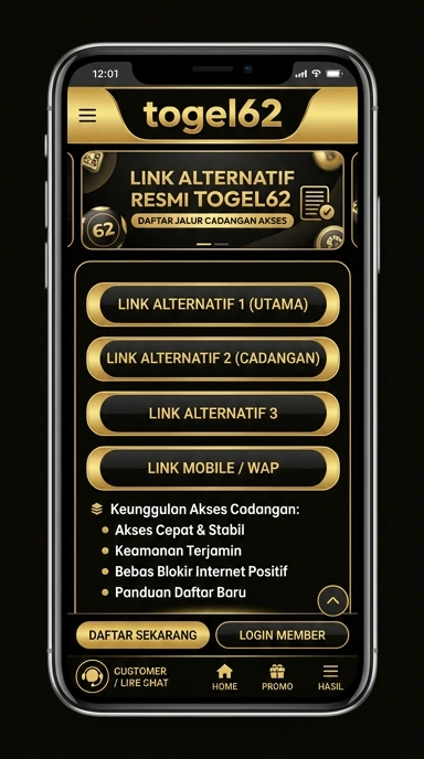 Togel62 - Alternatif Terbaik Akses untuk Pengguna Android